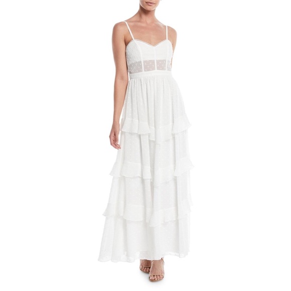 Fame and Partners Ophelia Tiered Ruffle Dress size 4 - Picture 1 of 7